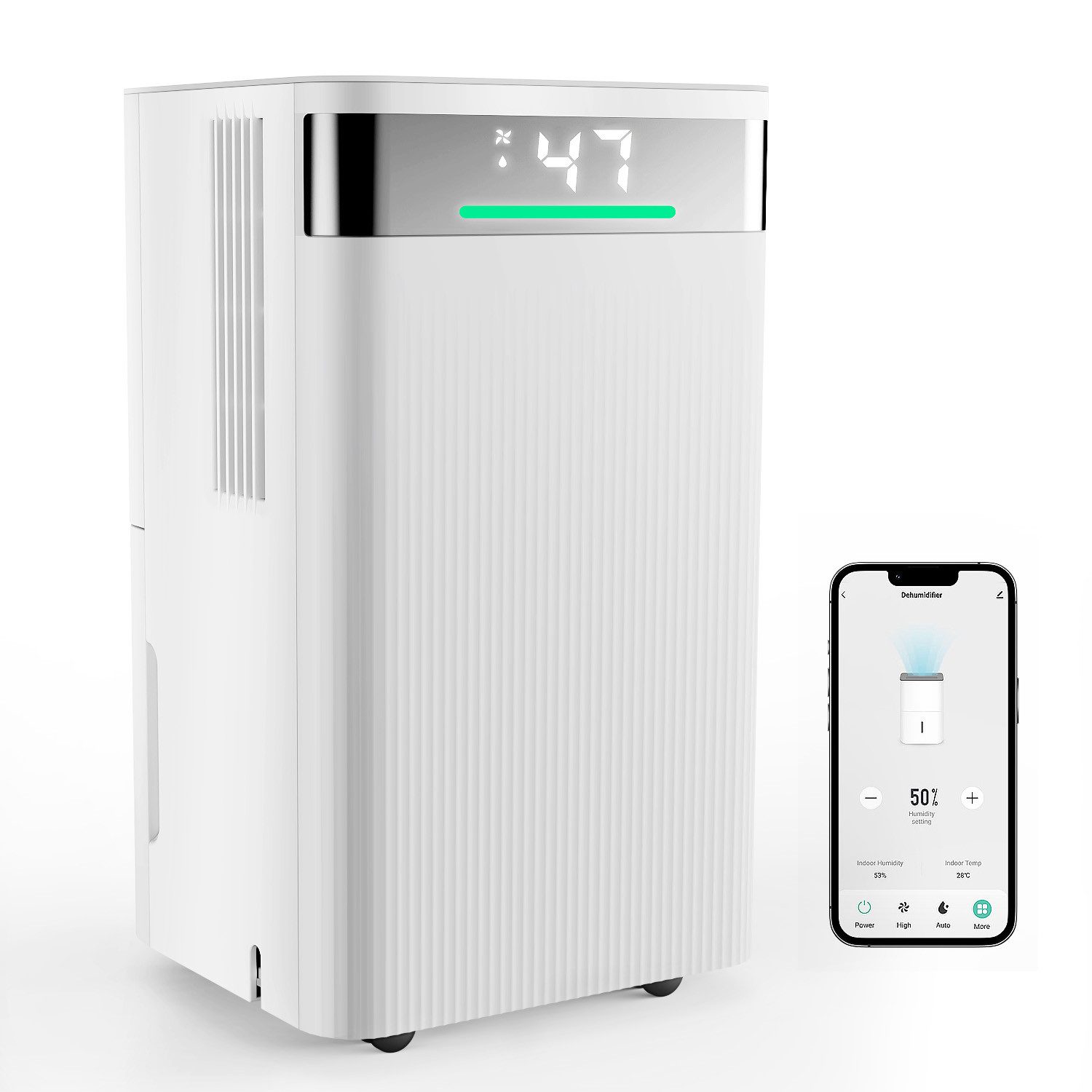 oyajia Luftentfeuchter Smart Luftentfeuchter 14L/Tag für günstig online kaufen