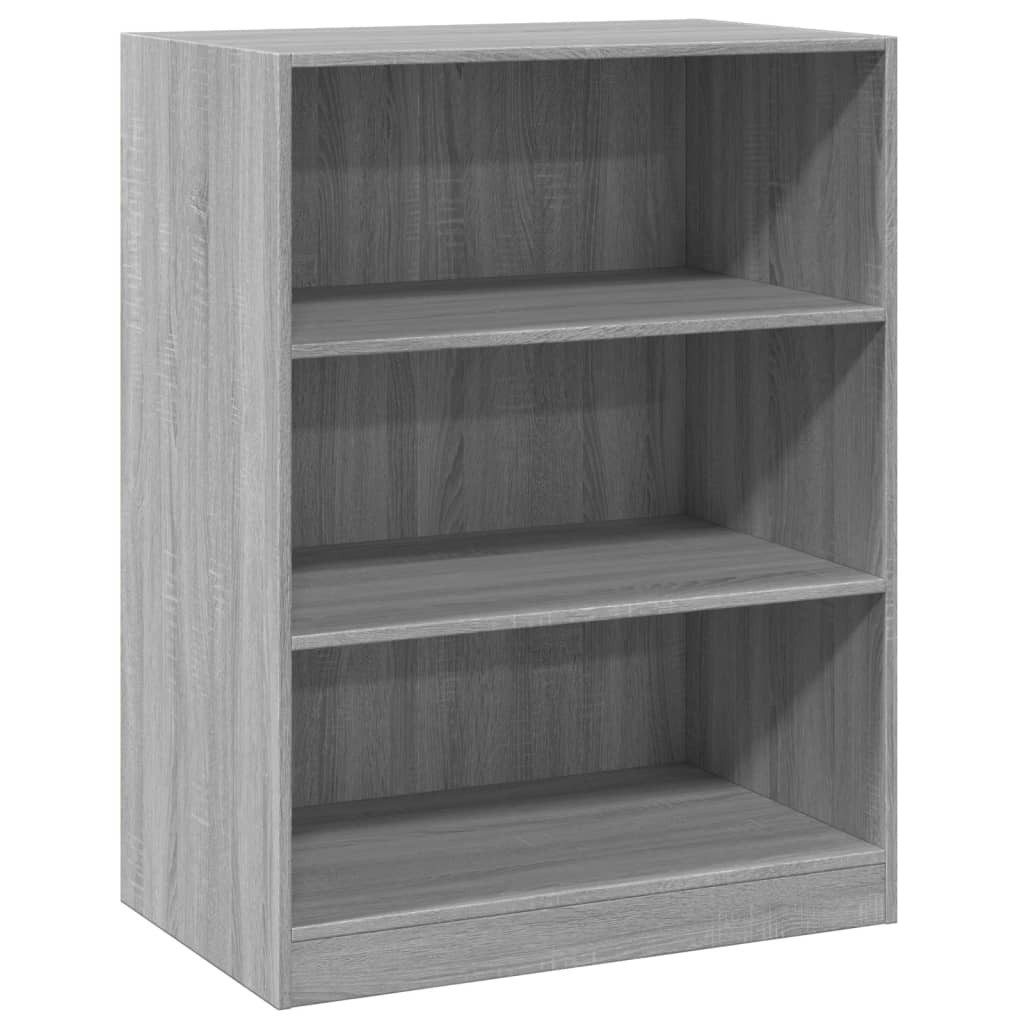 vidaXL Kleiderständer Kleiderschrank Grau Sonoma 77x48x102 günstig online kaufen