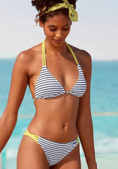 Venice Beach Triangel-Bikini-Top Camie, mit geflochtenen Details