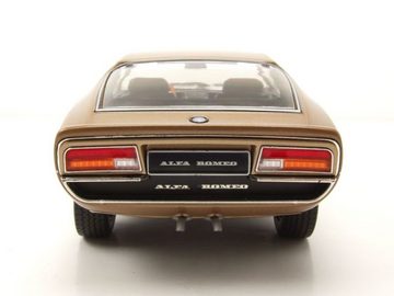 KK Scale Modellauto Alfa Romeo Montreal 1970 gold metallic Modellauto 1:18 KK Scale, Maßstab 1:18