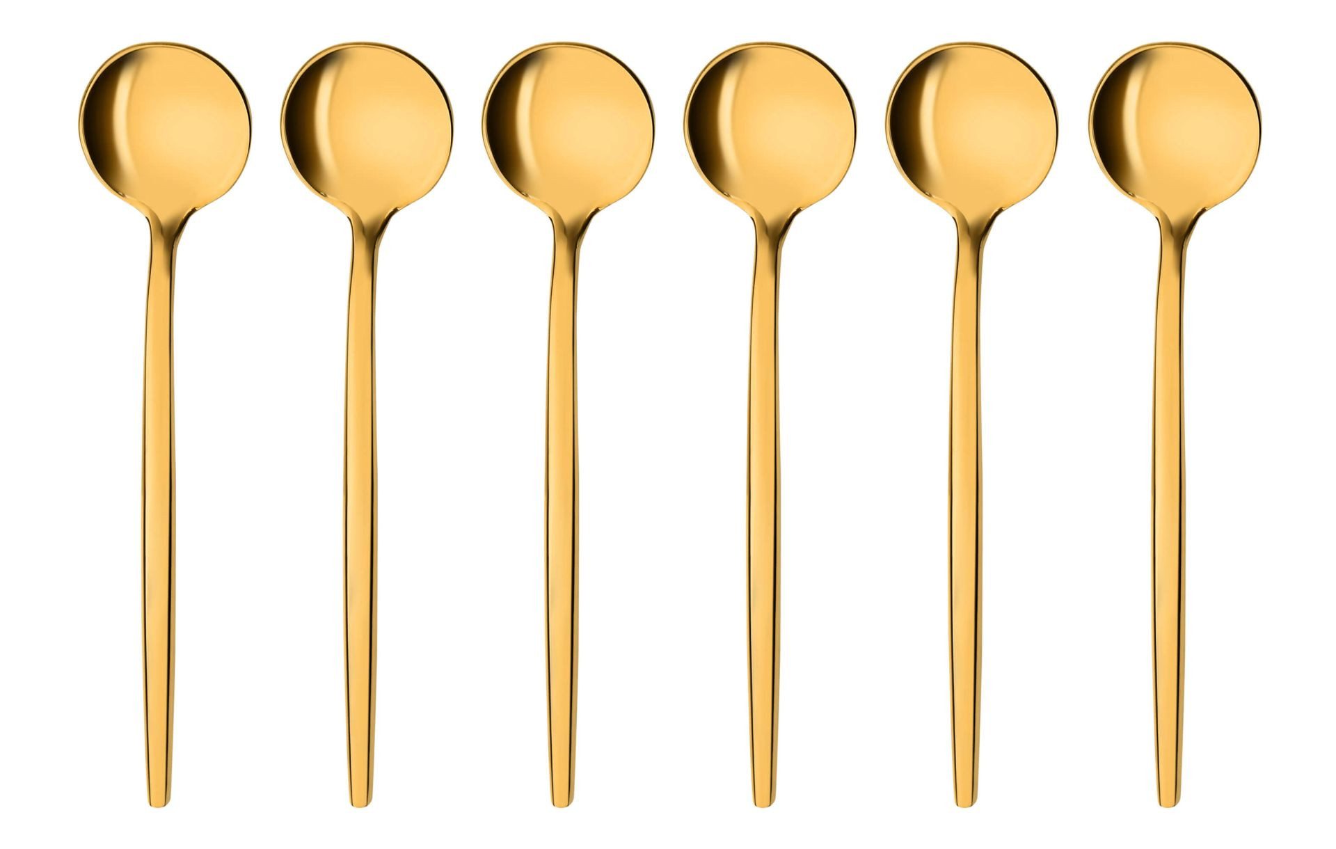 GRÄWE Ложка для эспрессо (6 Stück), GRÄWE Ложка для эспрессо Provence, 6-teilig, gold, Edelstahl
