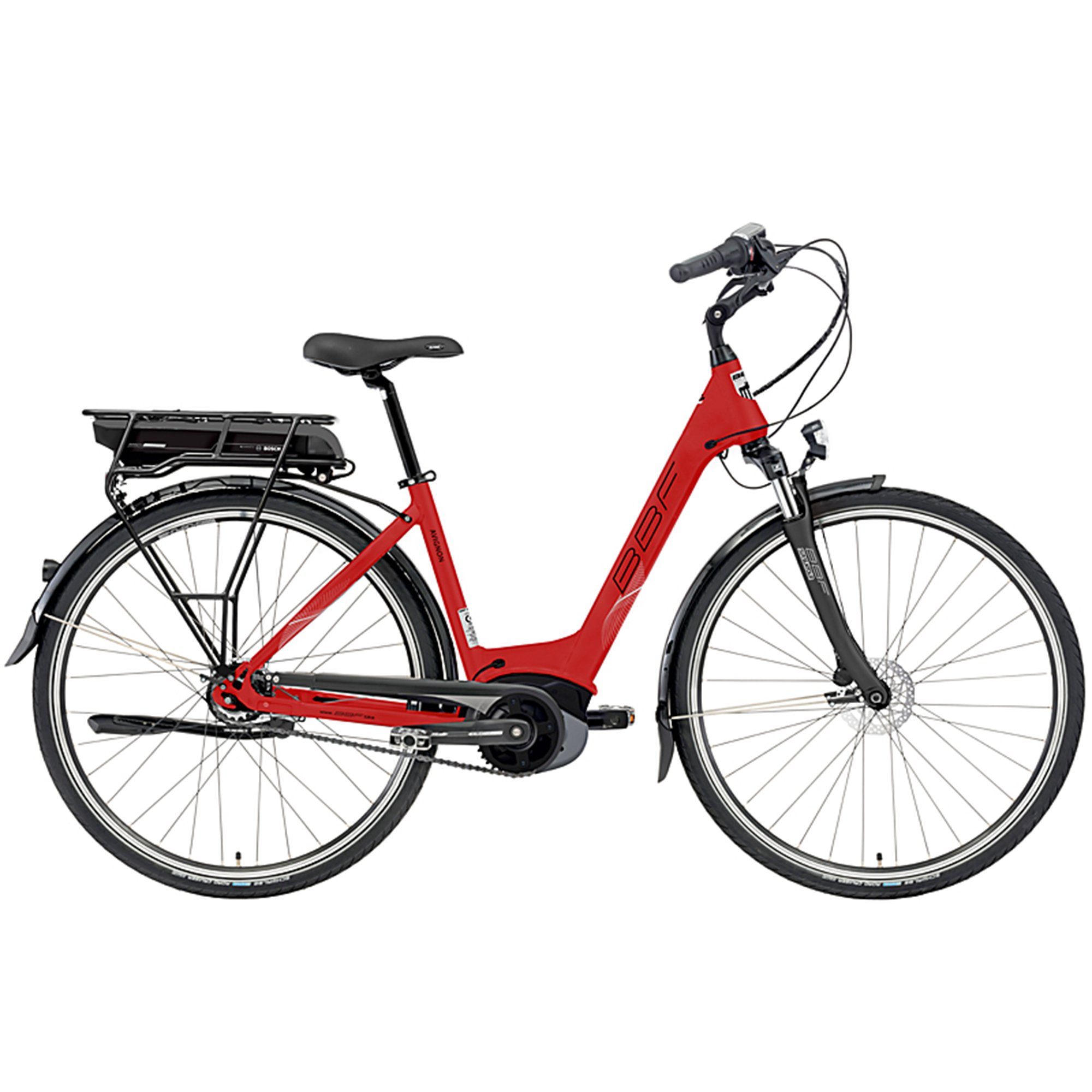 E Bike Damen Bosch Mittelmotor Nabenschaltung BBF Bikes E-Bike Avignon, 8 Gang, Nabenschaltung, Mittelmotor 250 W, E
