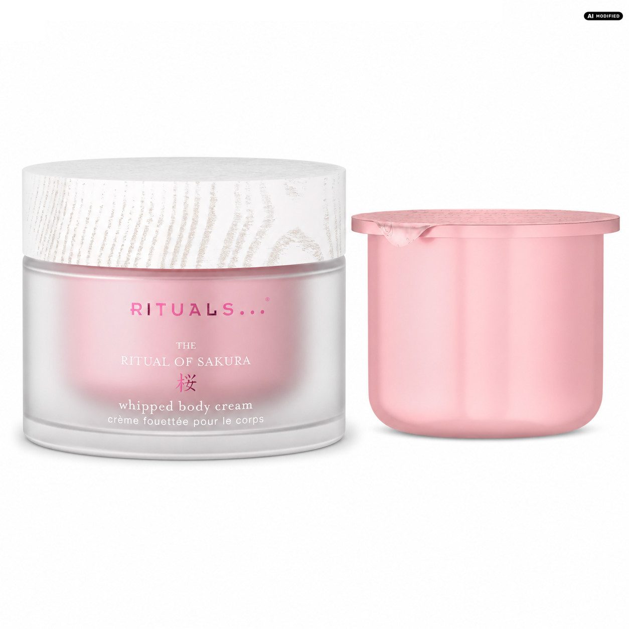 Rituals Körpercreme Rituals Sakura Body Cream & Refill Duo, Pflegeduo mit nachfüllbarem Design