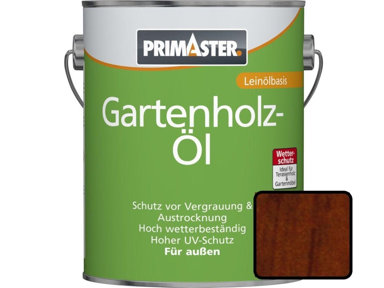 Thumbnail - Primaster Hartholzöl Primaster Gartenholzöl 2,5 L bangkirai