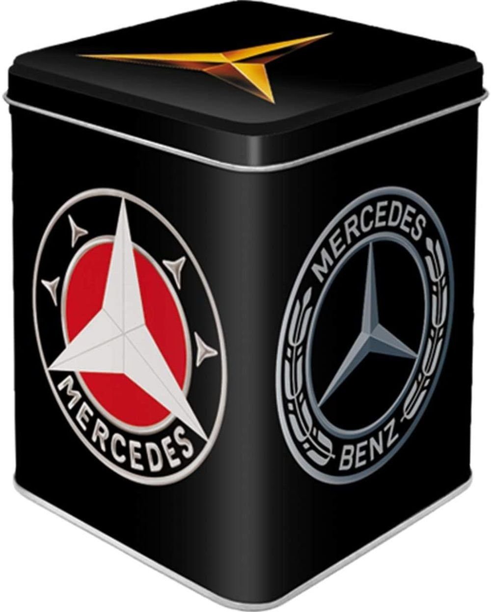 - Gewürzdose Teedose Nostalgic-Art Vorratsdose Evolution Teedose Mercedes Logo Benz