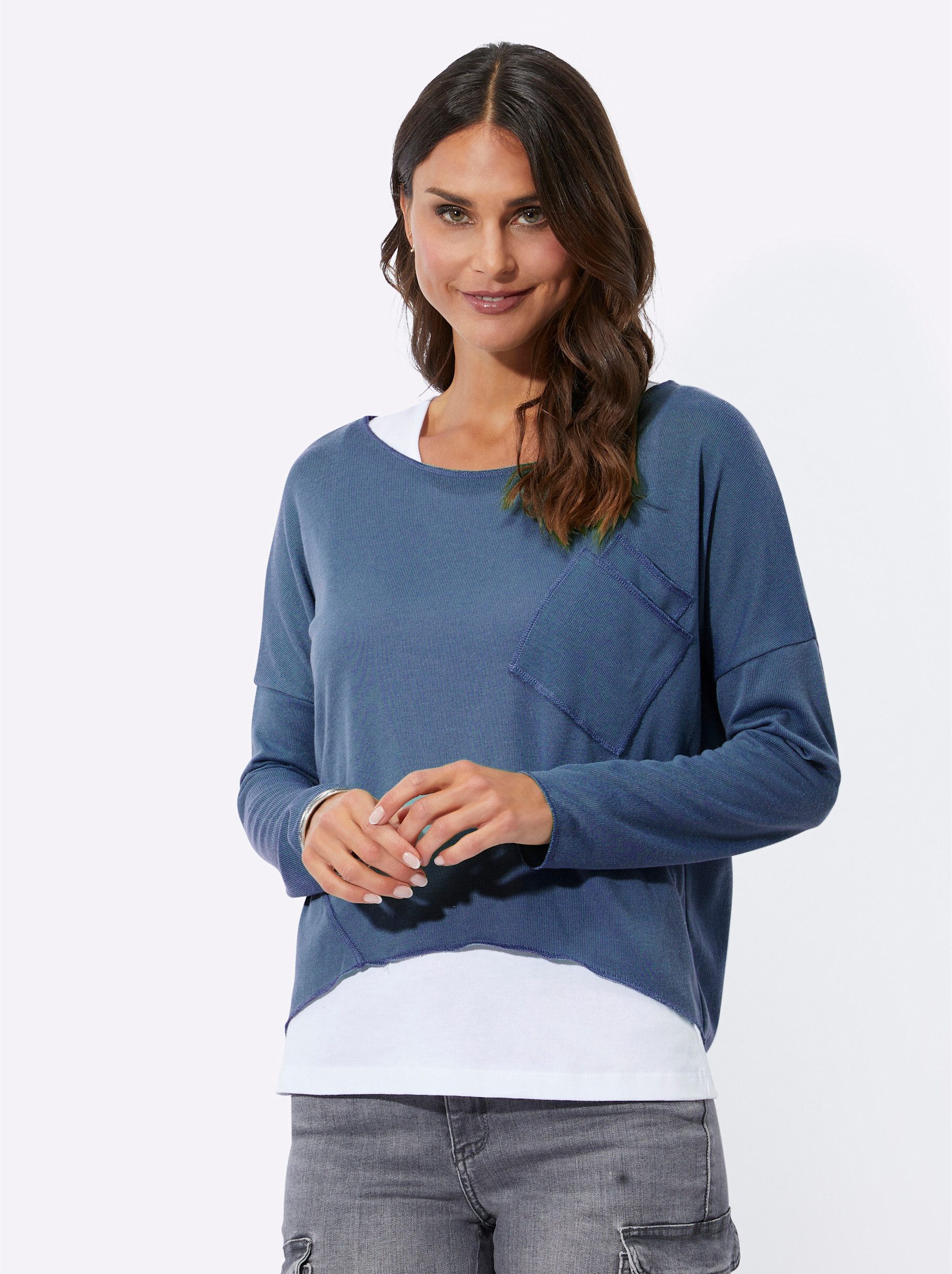 Inspirationen Oversize-Shirt "Shirt + Top", (1 tlg.) günstig online kaufen