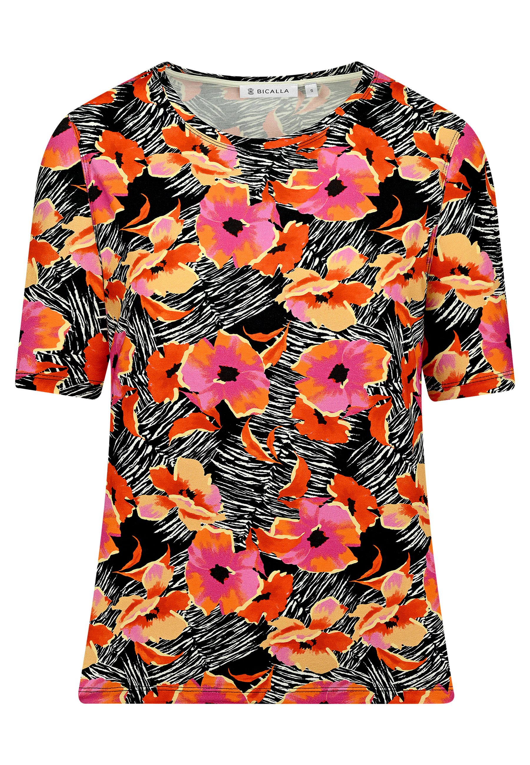 BICALLA T-Shirt Shirt FlowerAnimal - 20/black-red günstig online kaufen