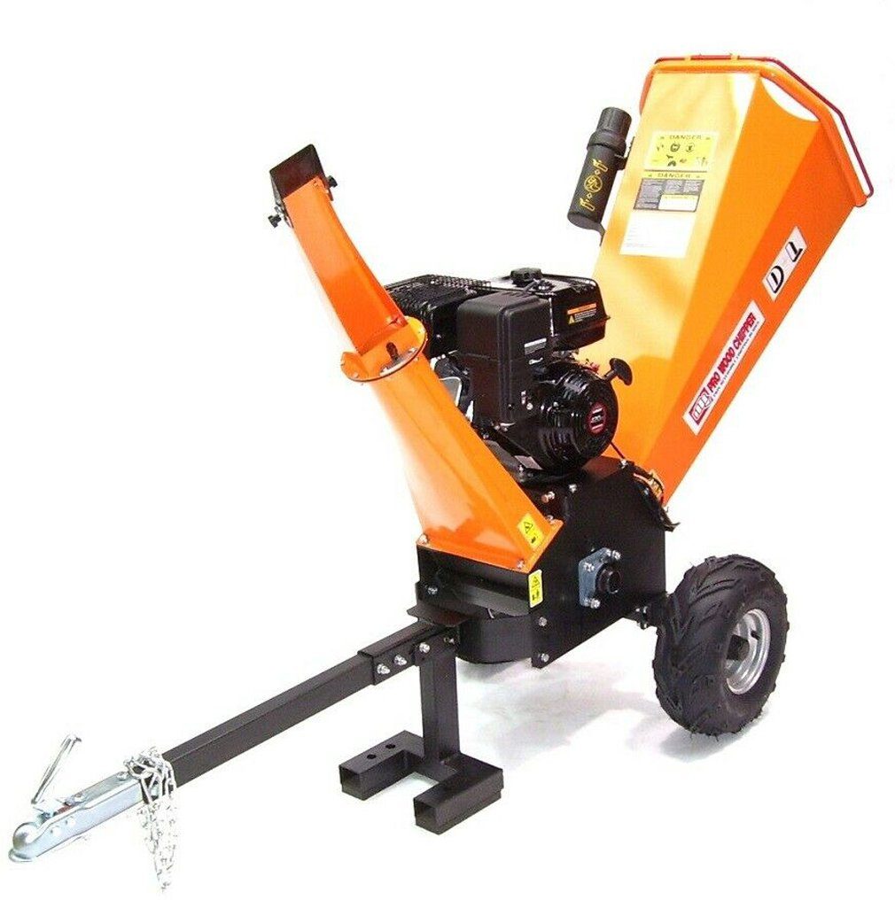 Apex Häcksler Benzin Häcksler Schredder 55754 Gartenhäcksler 120mm Holzhäcksler, (1-St) – Bild 5 von 5