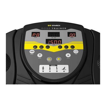 Gymrex Vibrationsplatte Vibrationstrainer bis 120 kg Vibrationsplatte Vibroshaper Fitness
