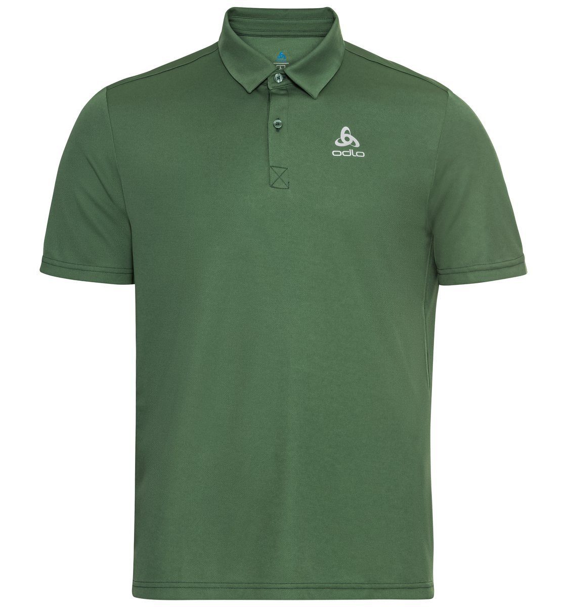 Odlo Poloshirt Wander-/Freizeit Cardada (100% Polyester, hoher Tragekomfort) grün