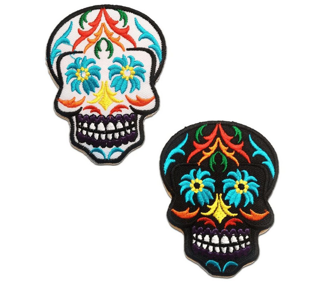 Thumbnail - Catch the Patch Aufnäher Bügelbild, Aufbügler, Applikationen, Patches, Flicken, zum aufbügeln, Polyester, Totenkopf Skel...
