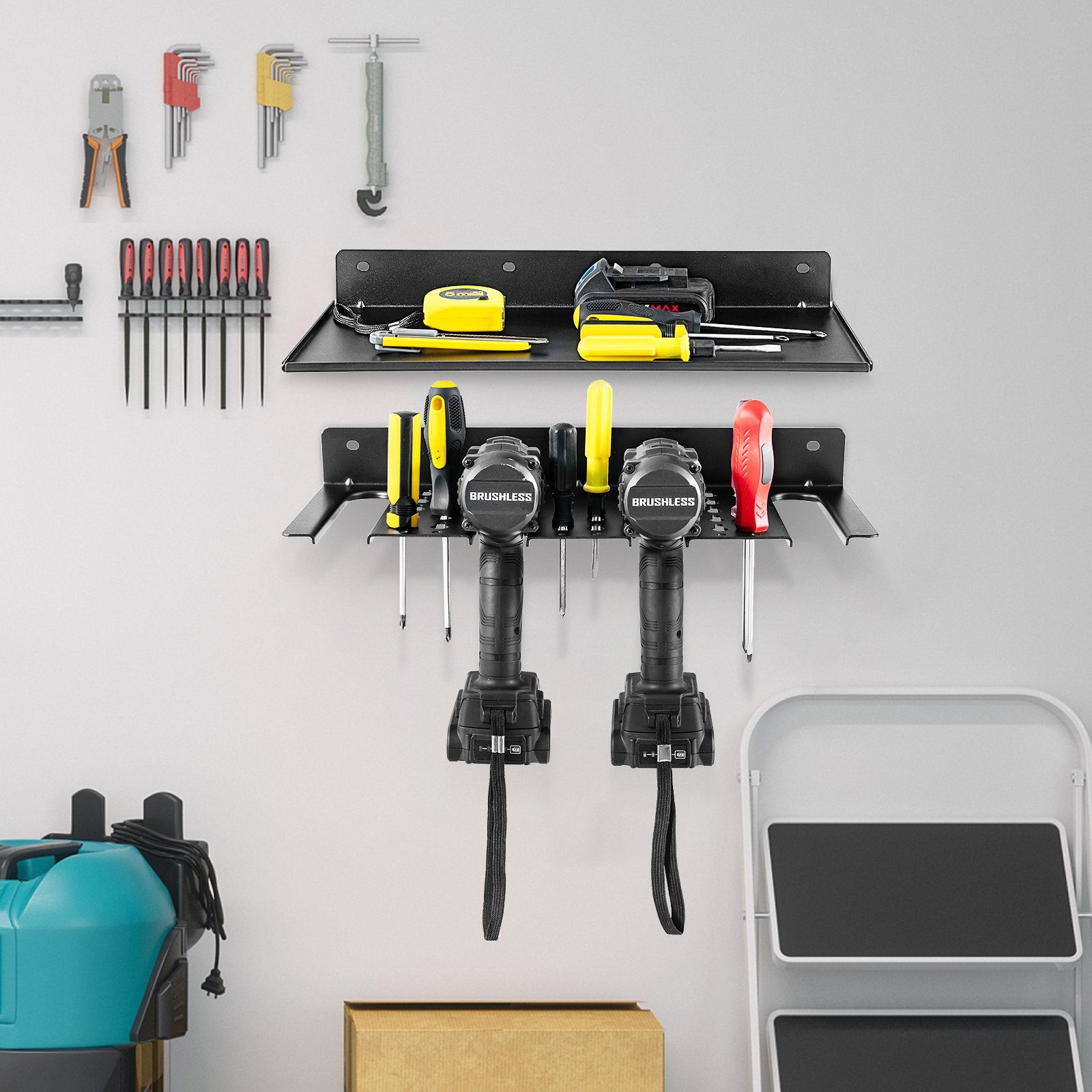COSTWAY Lochwand Werkzeugregal, für Elektrobohrer günstig online kaufen