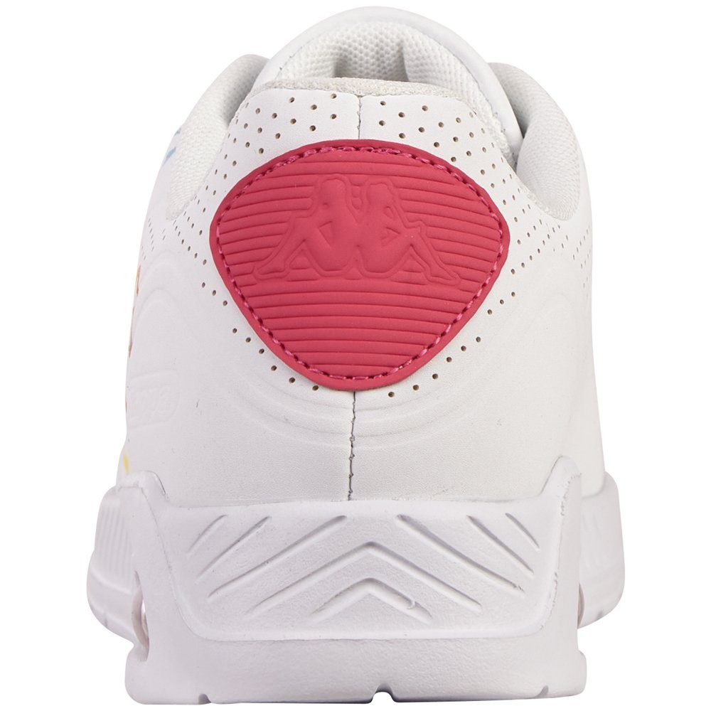 Kappa farbenfrohem - white-multi Print Sneaker mit