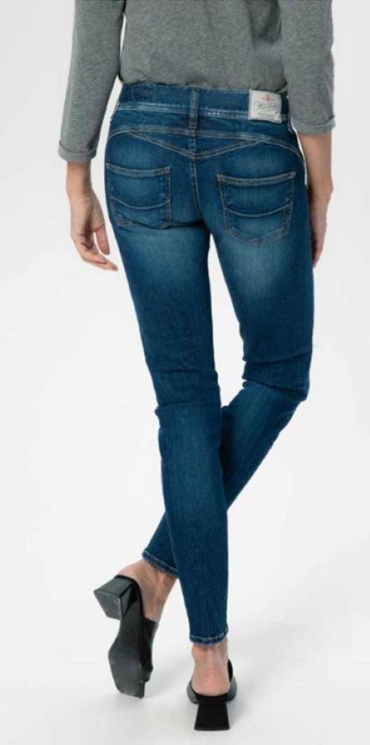 Herrlicher Skinny-fit-Jeans Gila Slim Jeans aus Bio-Baumwolle
