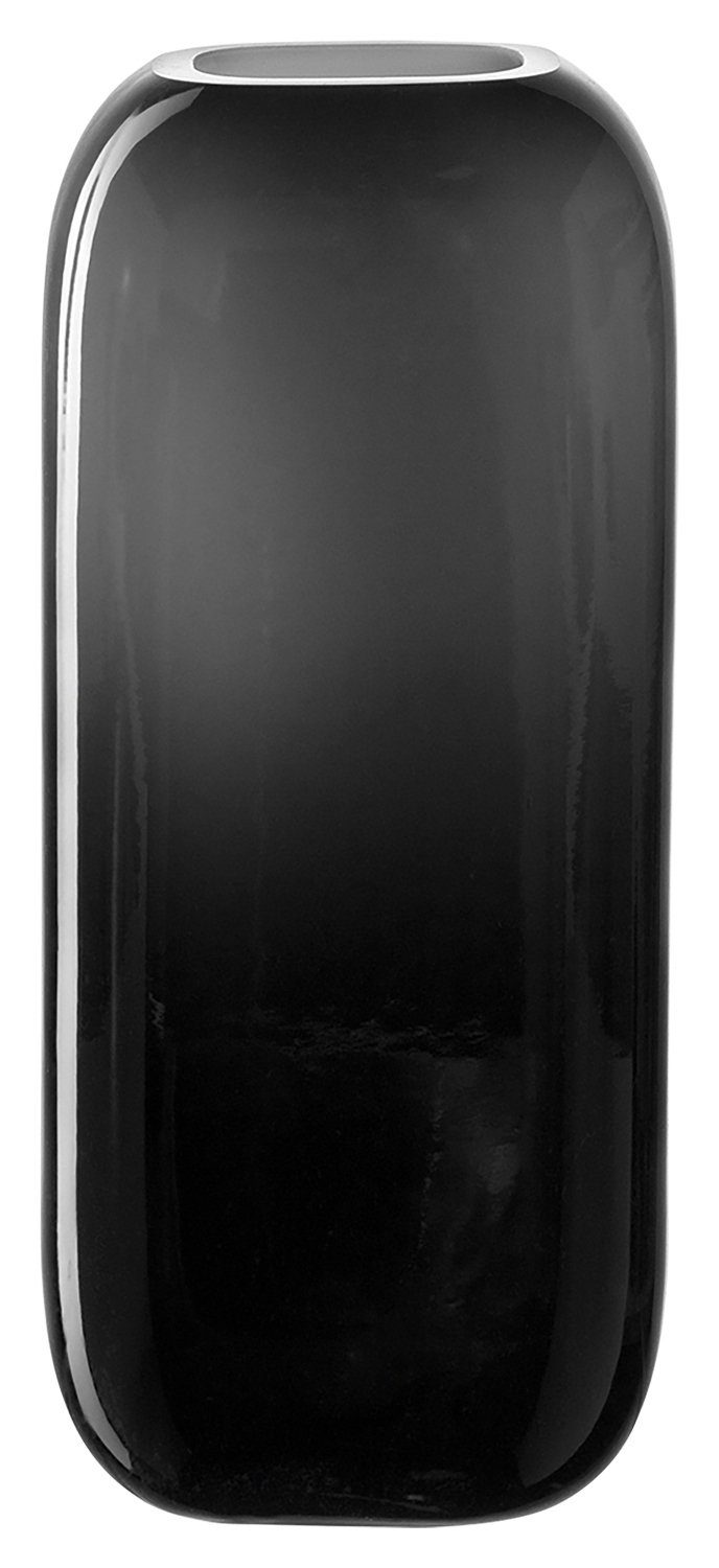 LEONARDO Dekovase MILANO, Vase, Grau, Glas, H 21 cm (1 St)