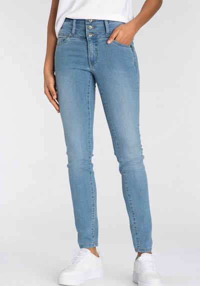 Arizona Slim-fit-Jeans »mit extra breitem Bund« High Waist