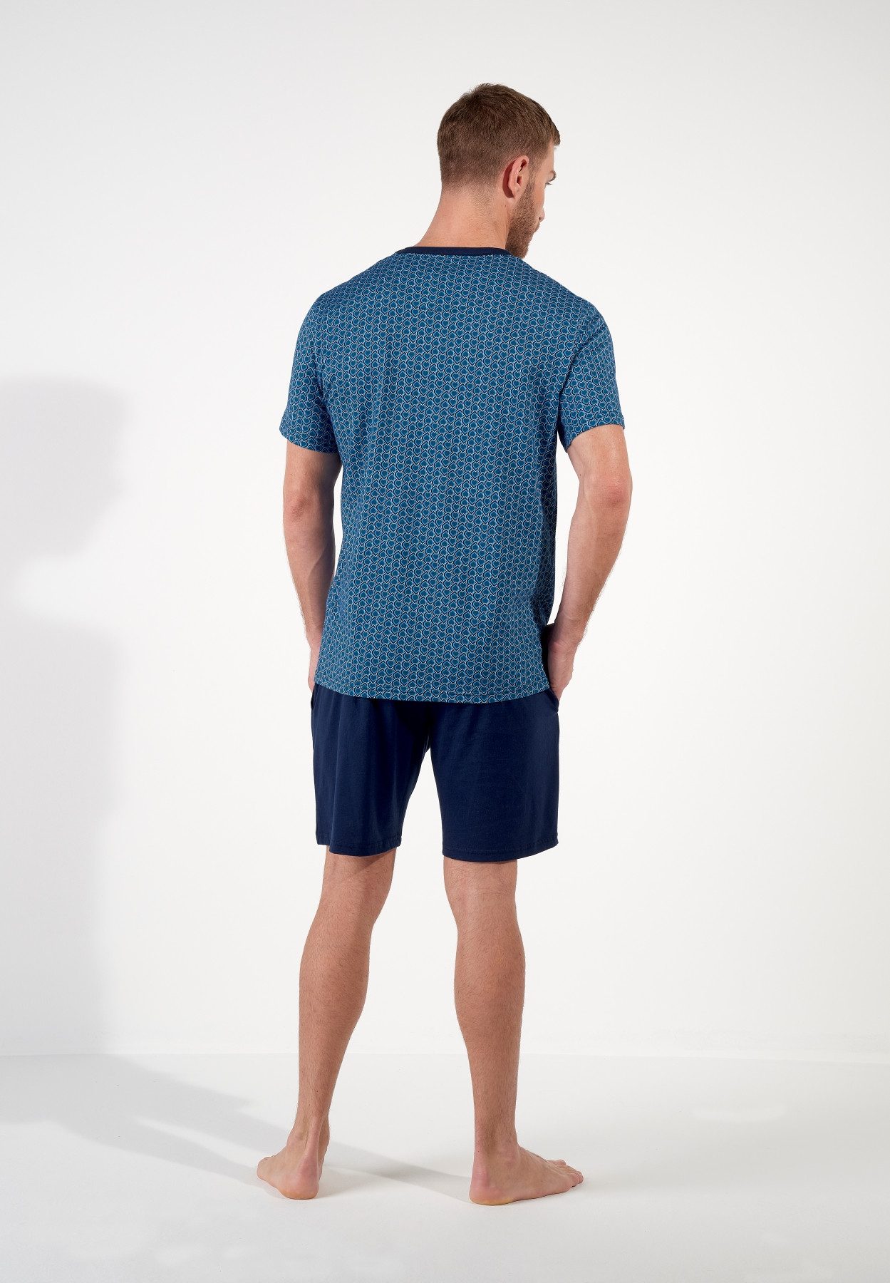 Hom Pyjama HOM Martinez Short Pyjama (Set, Pyjama-Set)