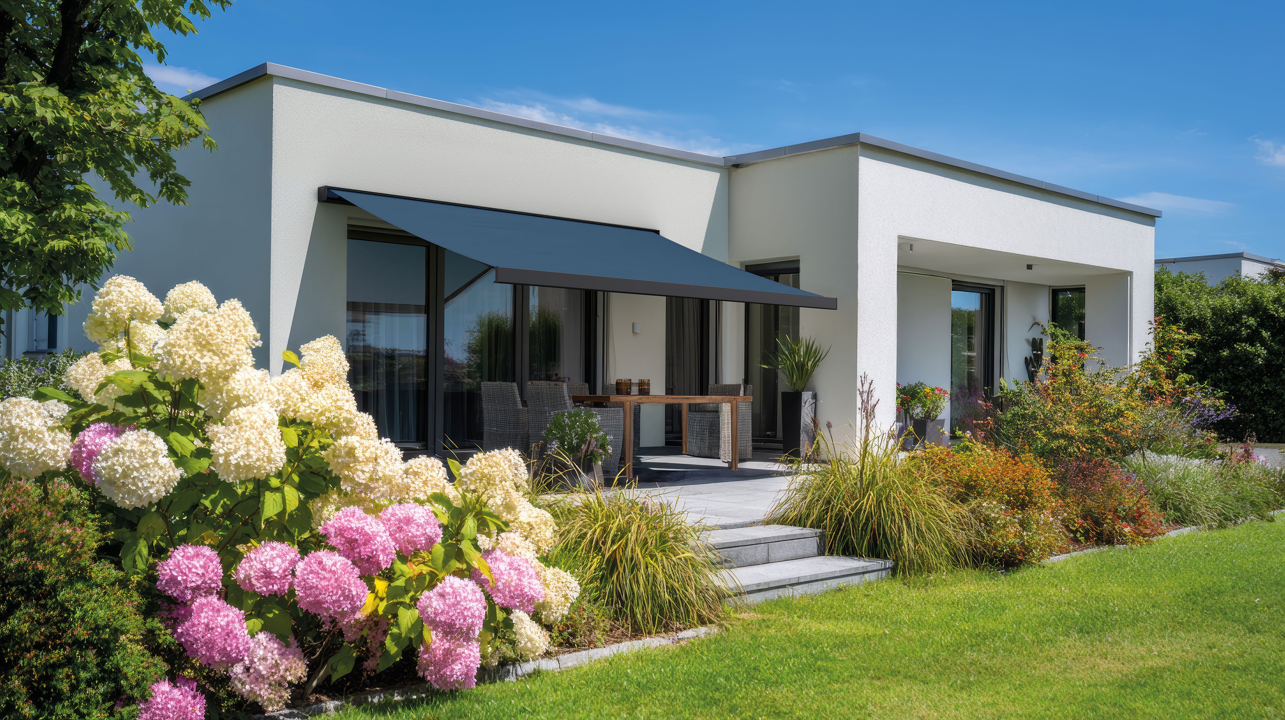 KONIFERA Kassettenmarkise CALIMA mit Elektromotor, verschiedene Größen und Farben