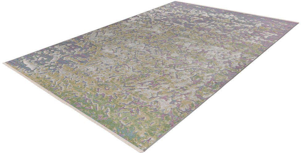 Kayoom Teppich Dilan 300, rechteckig, Höhe: 5 mm, weicher Kurzflor, Vintage Look, Wohnzimmer