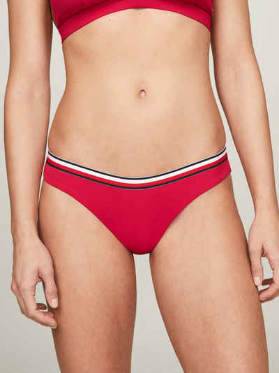 Tommy Hilfiger Swimwear Bikini-Hose CHEEKY HIGH LEG BIKINI mit Rippenstruktur