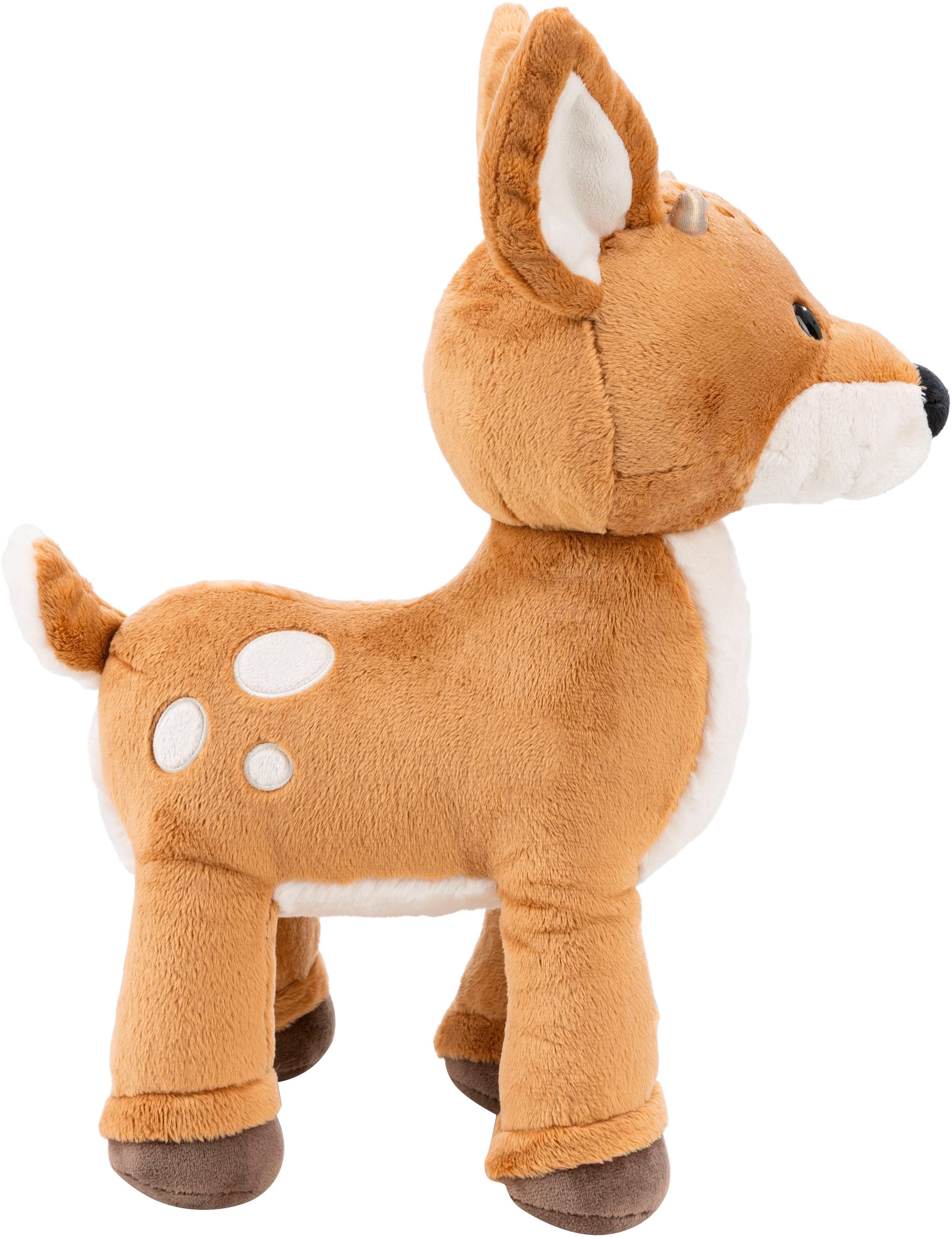 Nici Kuscheltier Forest Friends, Rehbock René Roebuck, 27 cm stehend, enthält recyceltes Material