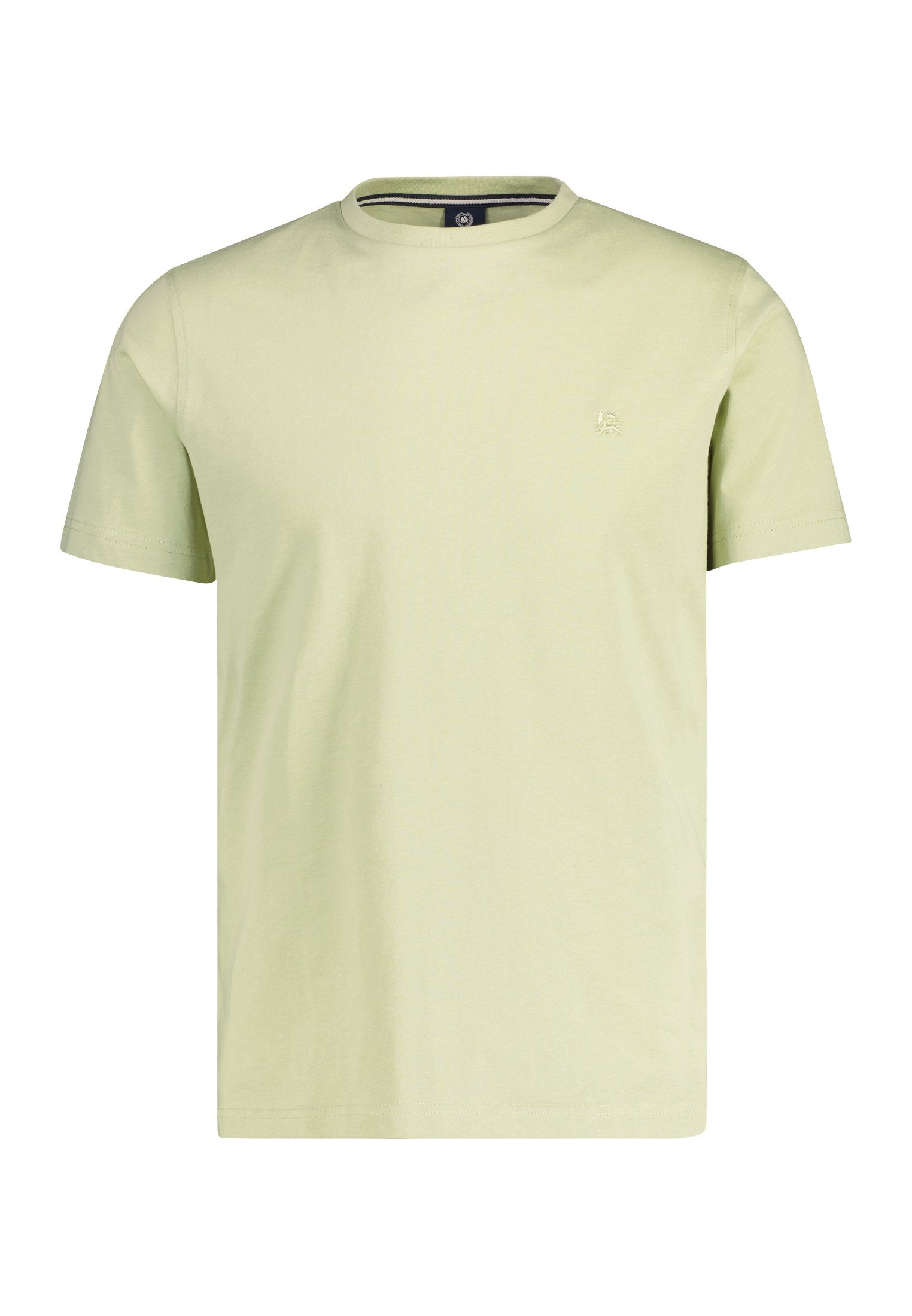 LERROS T-Shirt LERROS T-Shirt mit SILVER PINE Rundhalsausschnitt