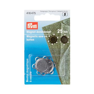 Prym Kreativset Magnet-Annähknopf 25 mm, 1 Stück