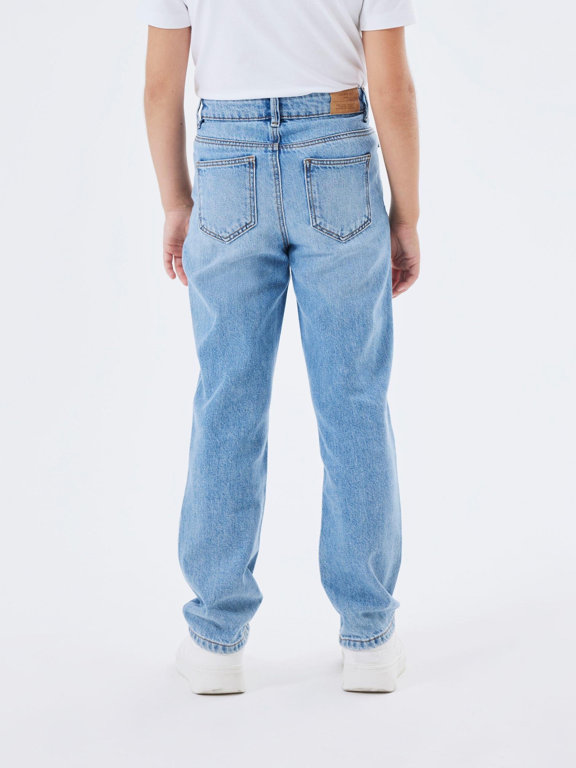 NOOS, NKFROSE jeden 9222-BE passt Straight-Jeans in HW Name JEANS It Kleiderschrank kombinierbar, Einfach STRAIGHT