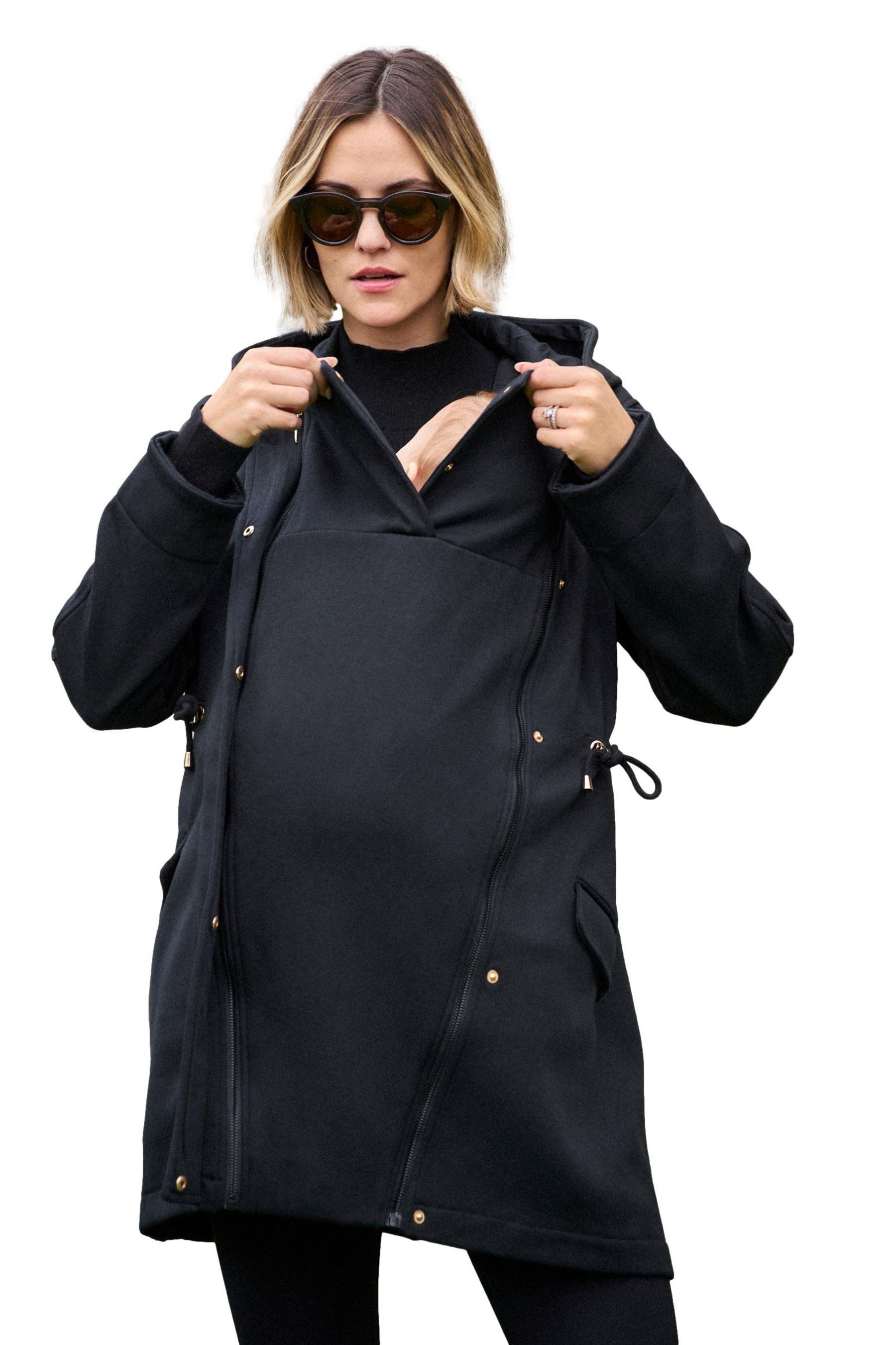 Kapuzenpullover Seraphine 3-in-1 Top Schwangerschaft/Babytragen