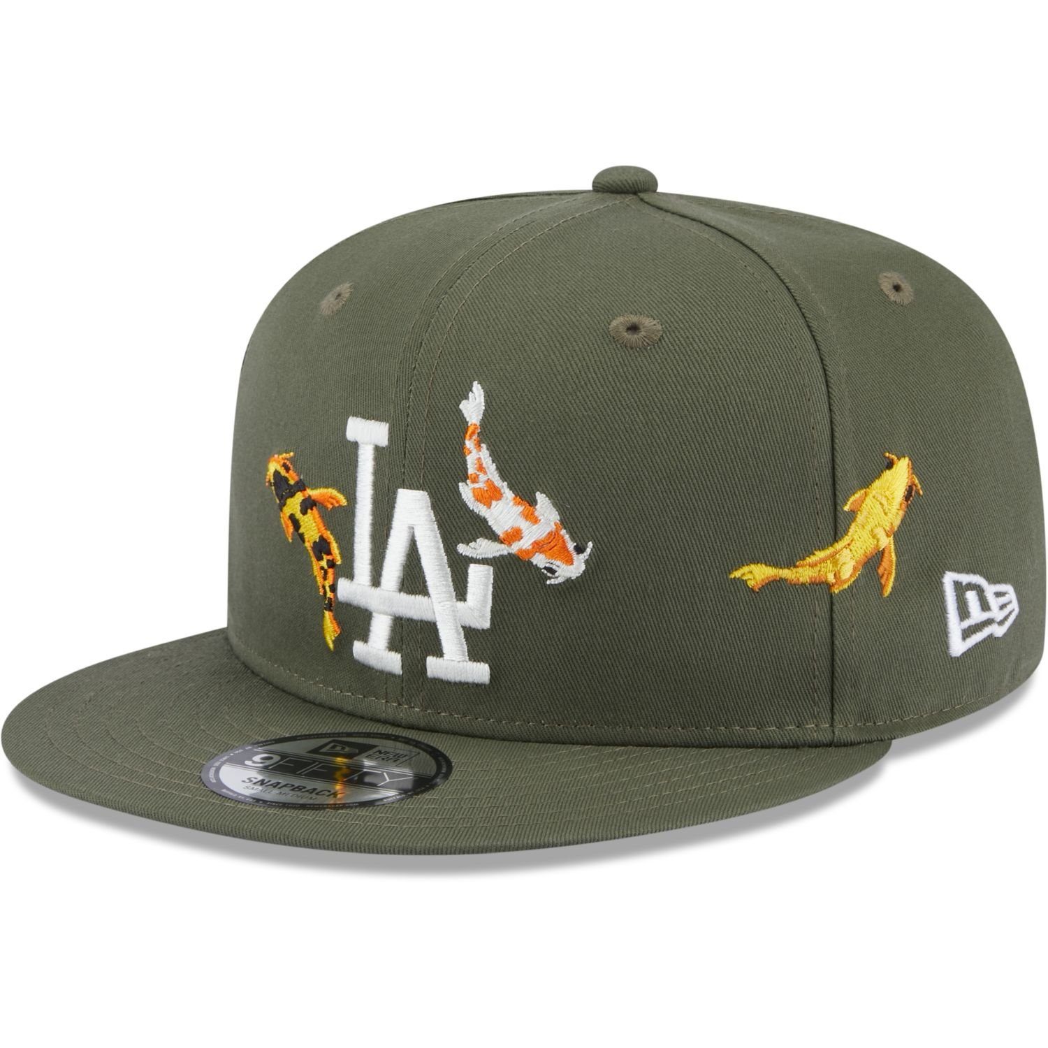 New Era Snapback Cap 9Fifty KOI FISH Los Angeles Dodgers
