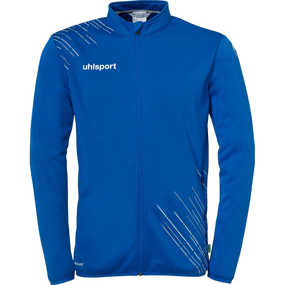 azurblau/weiß uhlsport 26 (1-St) CLASSIC atmungsaktiv Trainingsjacke uhlsport Trainingsjacke SCORE