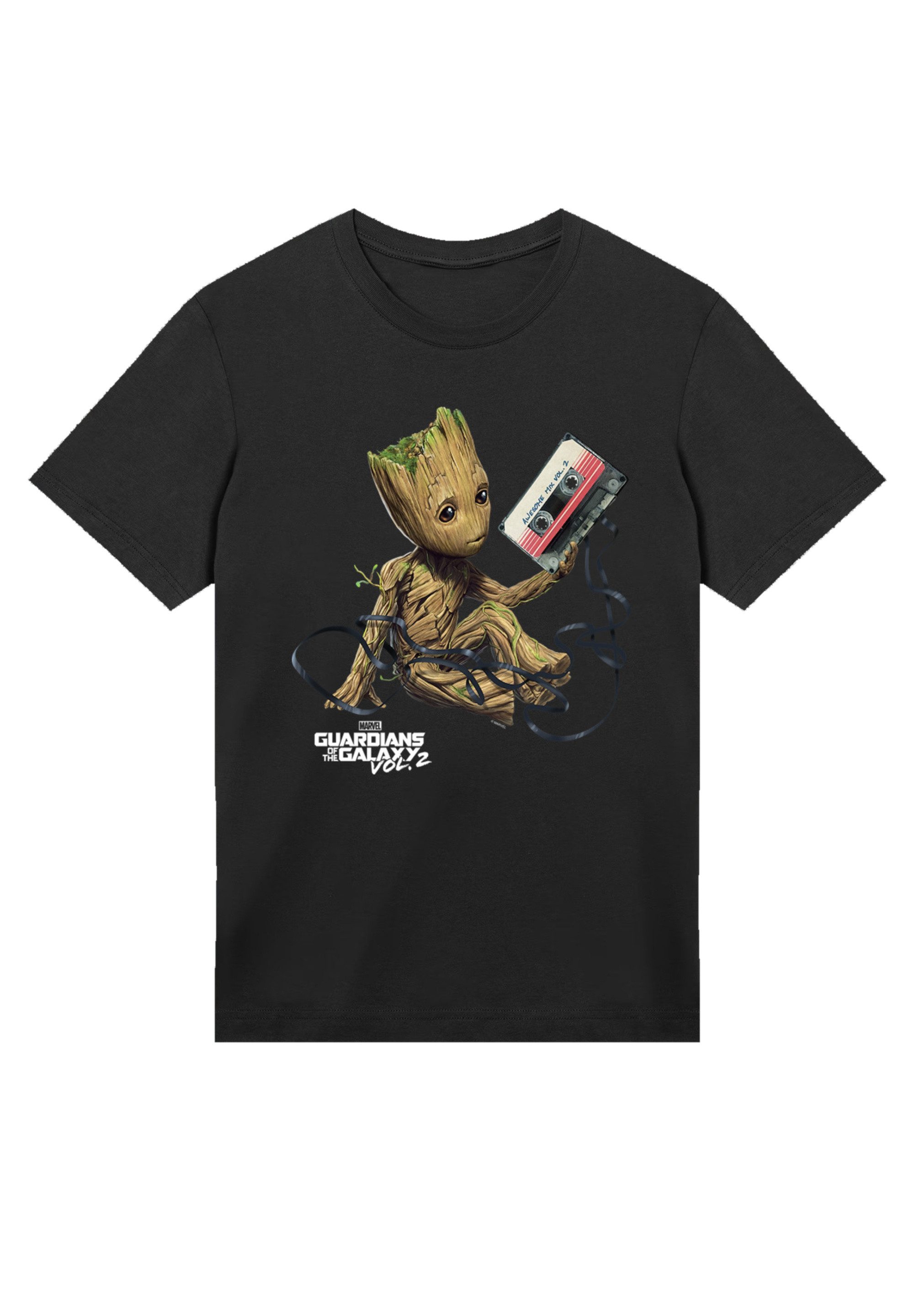 F4NT4STIC T-Shirt Marvel Guardians Of The Galaxy Vol2 Groot Tape Premium Qu günstig online kaufen