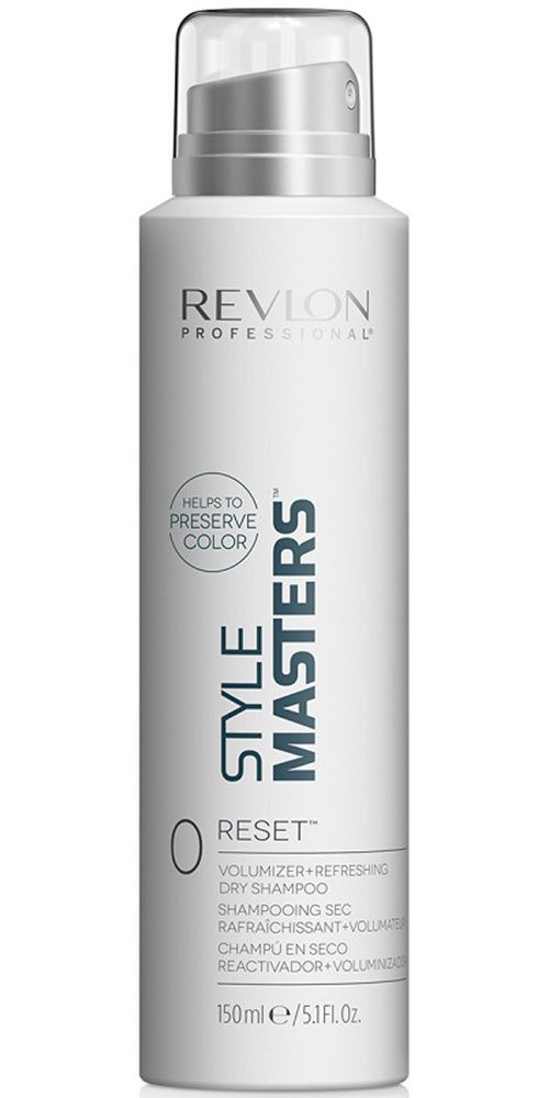 REVLON PROFESSIONAL Trockenshampoo STYLE MASTERS DOUBLE OR NOTHING RESET, Nur minimale Puderrückstände, ideal für jede Länge und Haartypen.