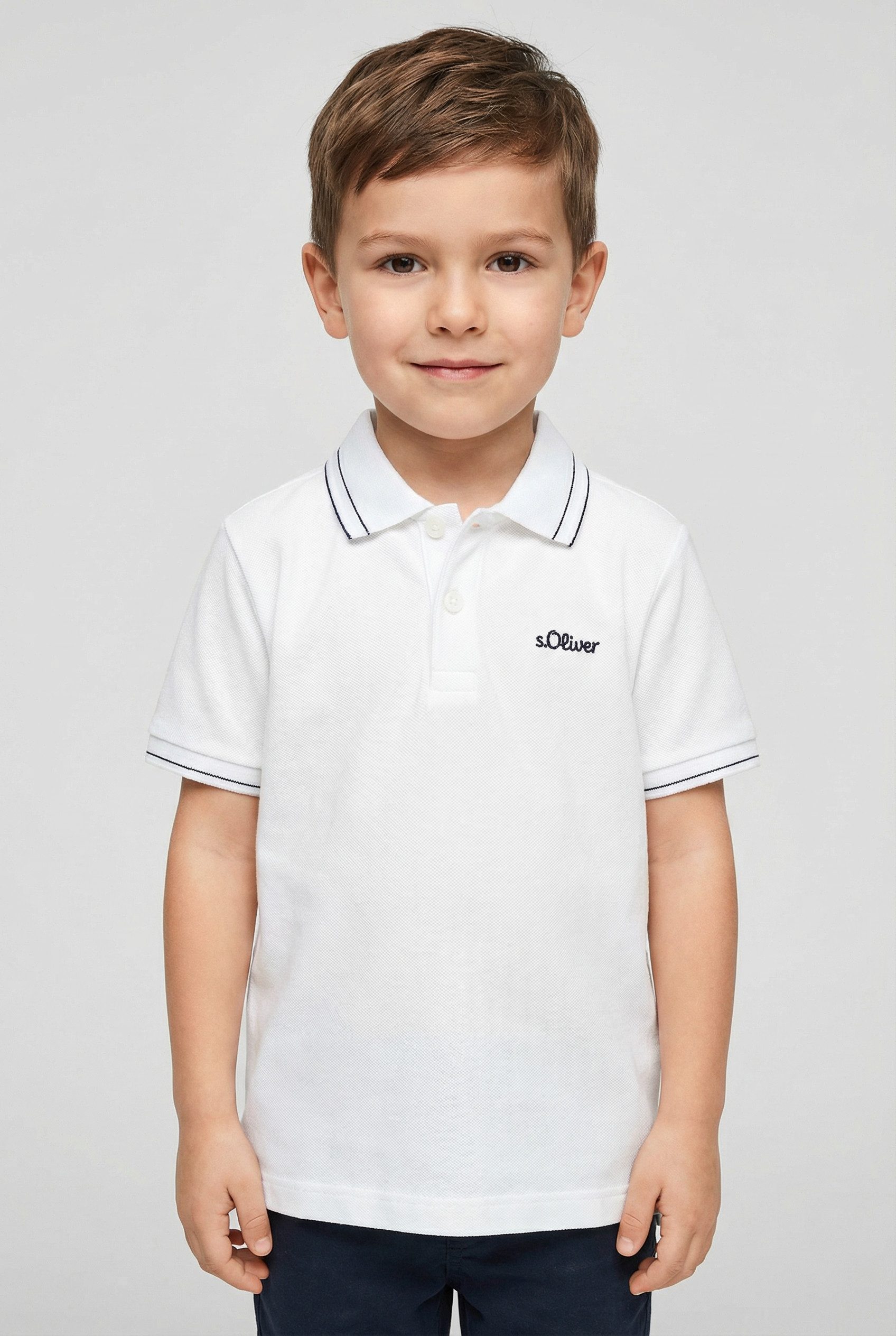 s.Oliver Junior Poloshirt mit Logo-Stickerei, für Boys