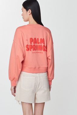 Next Sweatshirt Langarm-Sweatshirt mit Palm-Springs-Grafik (1-tlg)