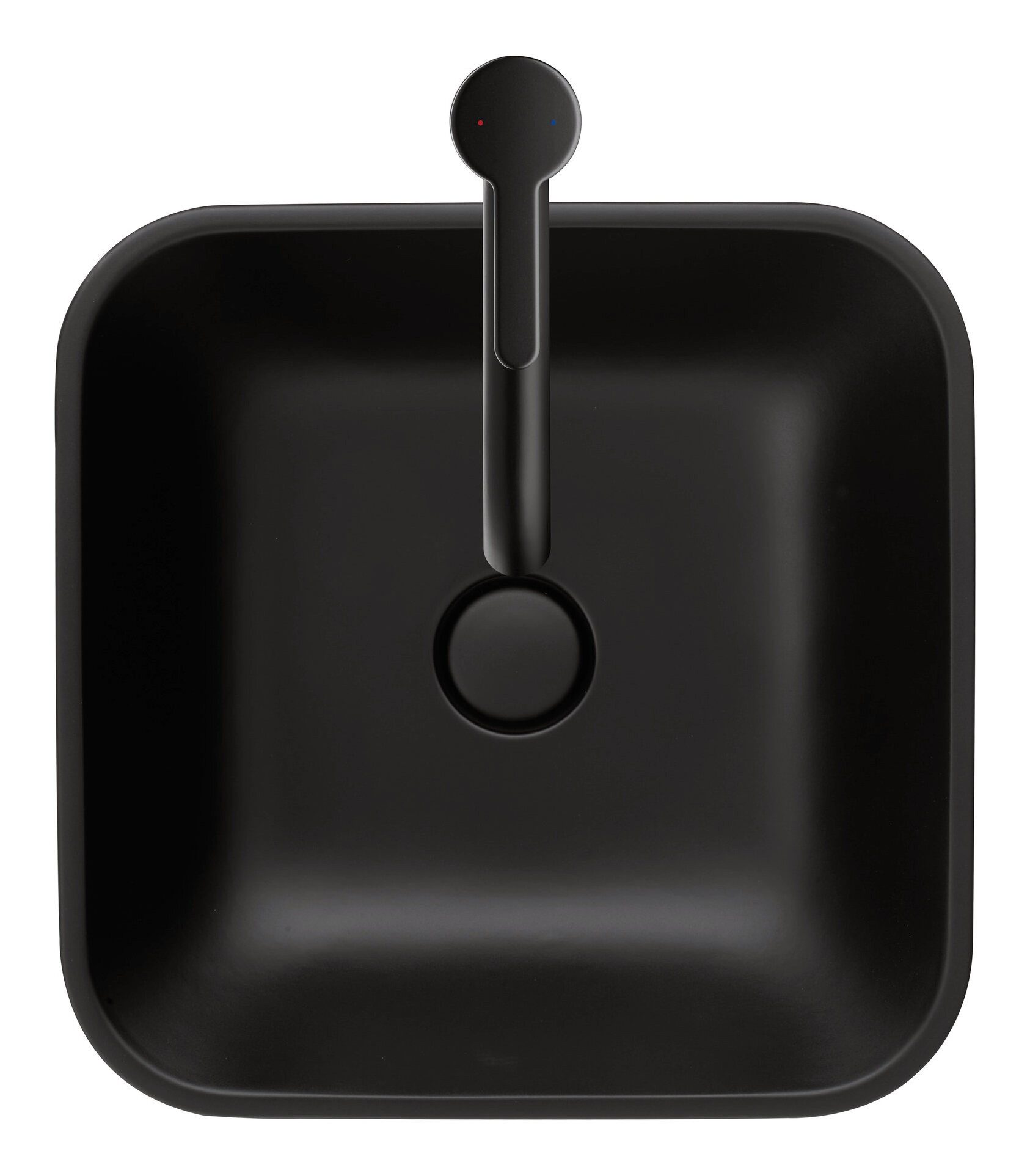 Duravit Siphon Zubehör, Universal Designsiphon für Waschtisch Abgang waagerecht - Schwarz Matt
