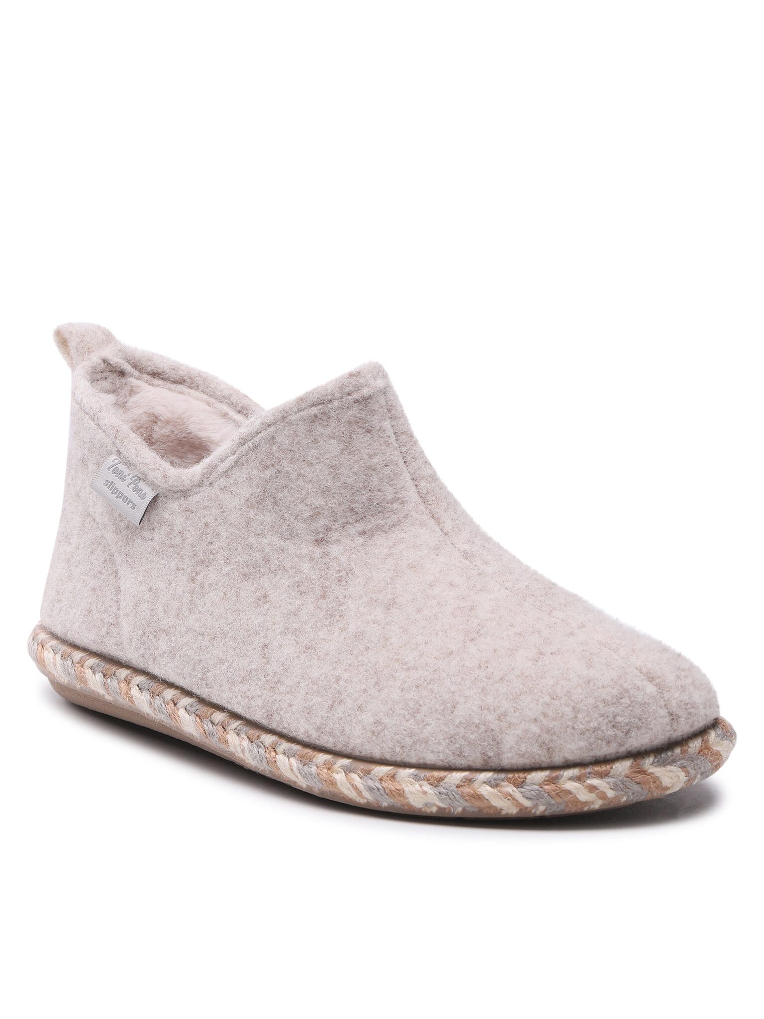 Toni Pons Hausschuhe Duna Ecru Hallenschuh