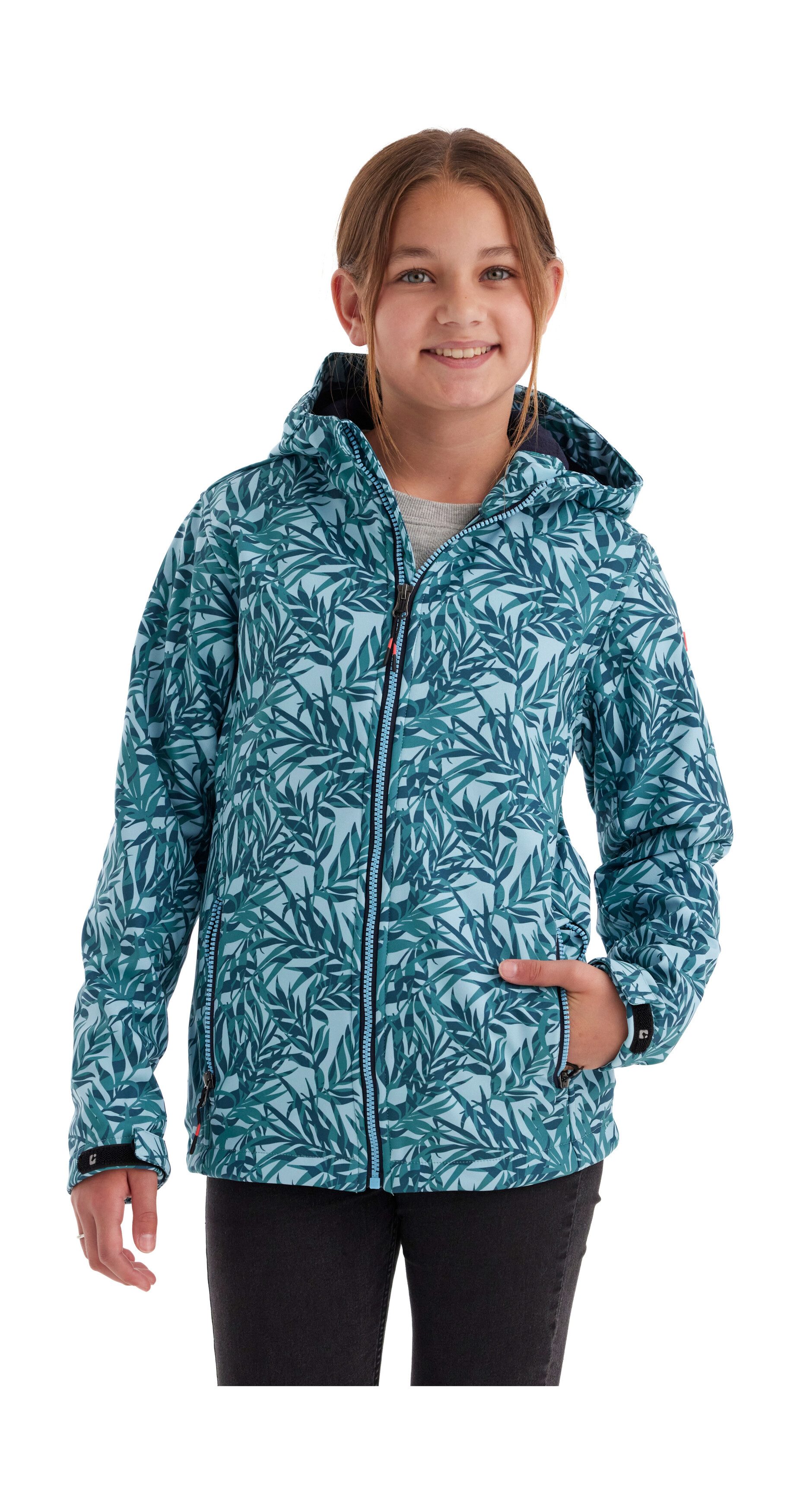 Softshelljacke Mädchen Softshelljacke Print