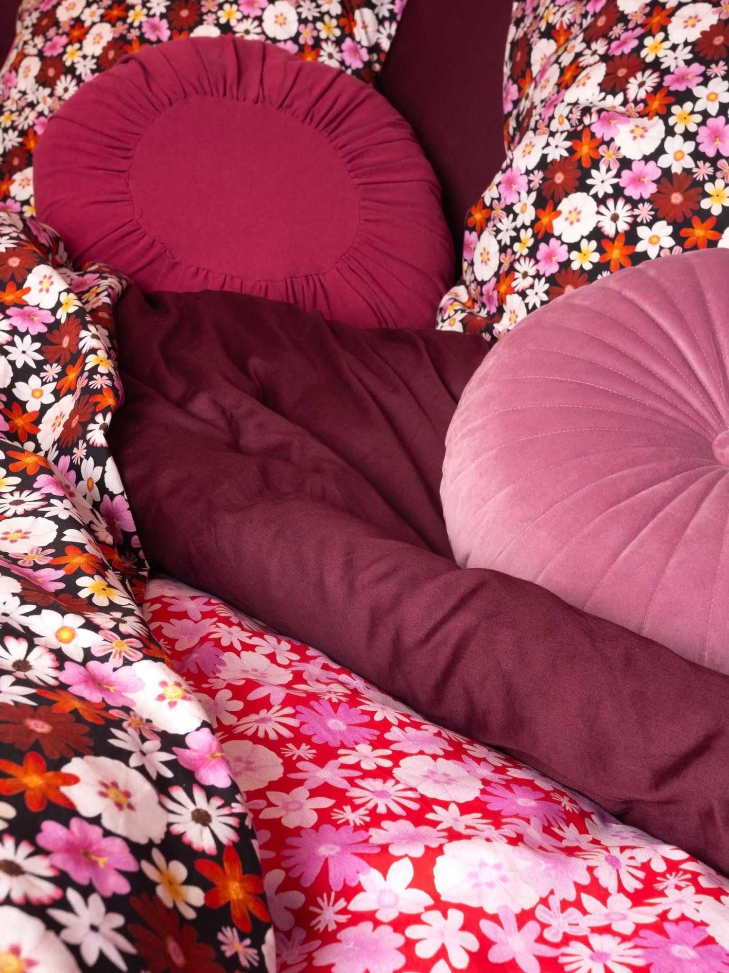 Essenza Bettwäsche Mellow Millesfleurs, Perkal, 2 teilig, mit floralem Muster