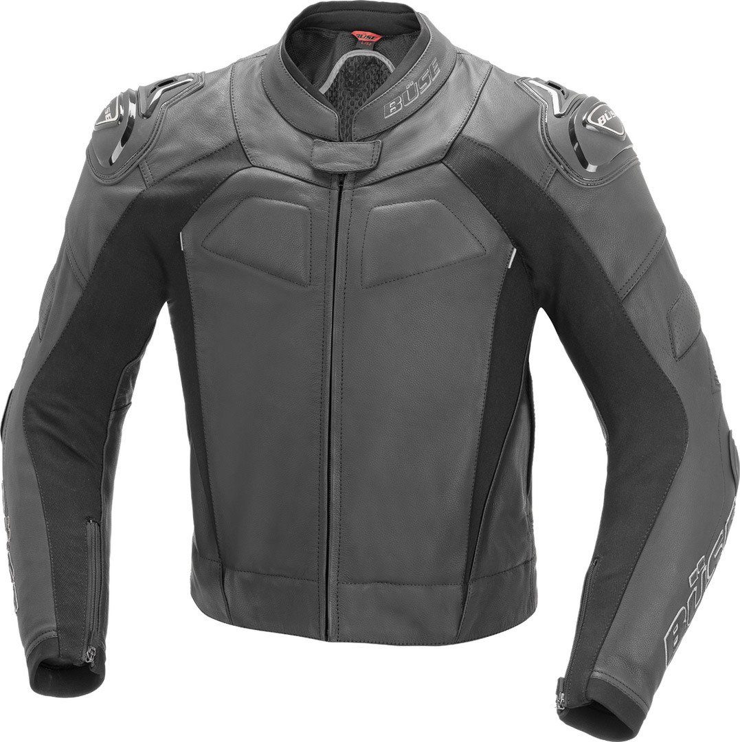 Büse Motorradjacke Assen Motorrad Lederjacke (waschbar) günstig online kaufen
