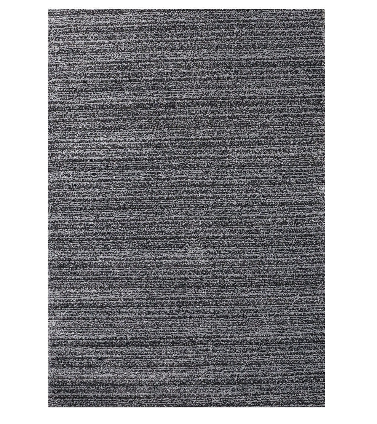 Vimoda Teppich Moderner Wohnzimmer Teppich Extra Weich Mikrofaser Anthrazit, Rechteckig, Läufer Premium Qualität Anthrazit