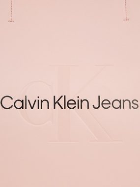 Calvin Klein Jeans Shopper SCULPTED SLIM TOTE34 MONO, mit geräumigem Hauptfach Handtasche Damen Tasche Damen Henkeltasche