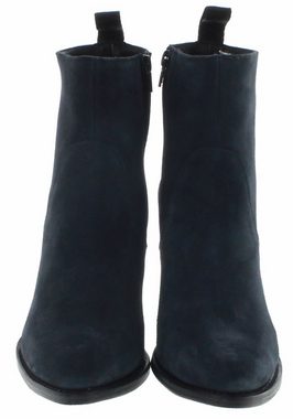 FB Fashion Boots EVA Blau Stiefelette Rahmengenähte Damen Lederstiefelette