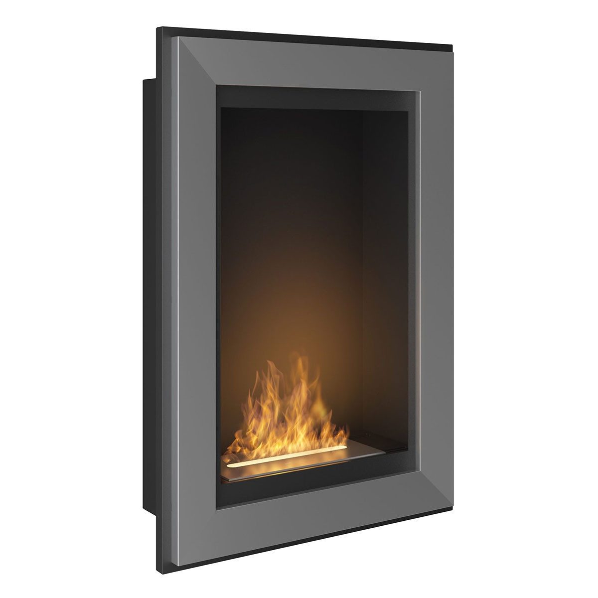 Infire Echtfeuer-Dekokamin Frame Ethanolkamin, mit Heizleistung, TÜV zertifiziert