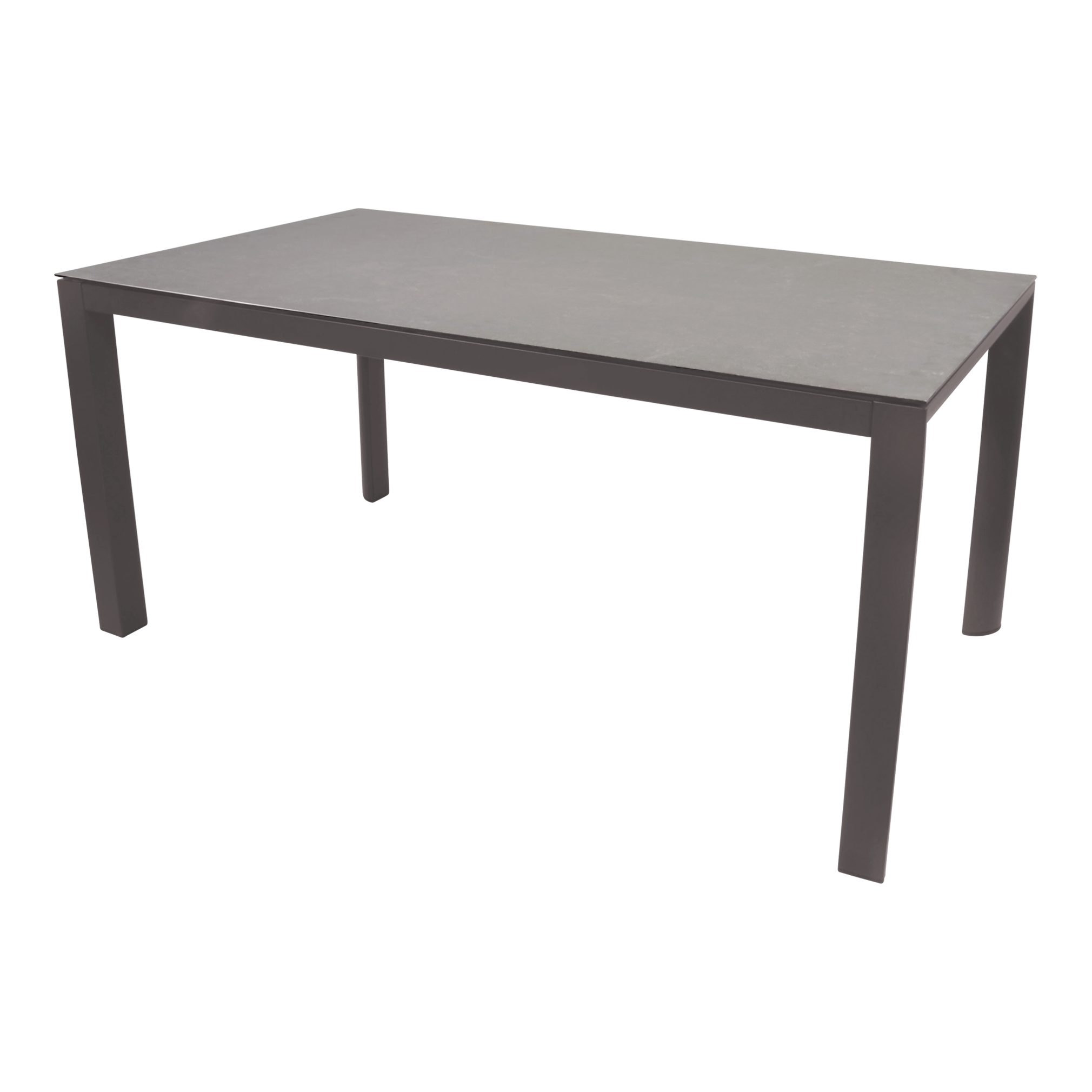 160x90x74cm Tischplatte Tisch Living grau/beige Keramik-Glas Lesli Mojito Gartentisch Ceramic Gartentisch Pardo