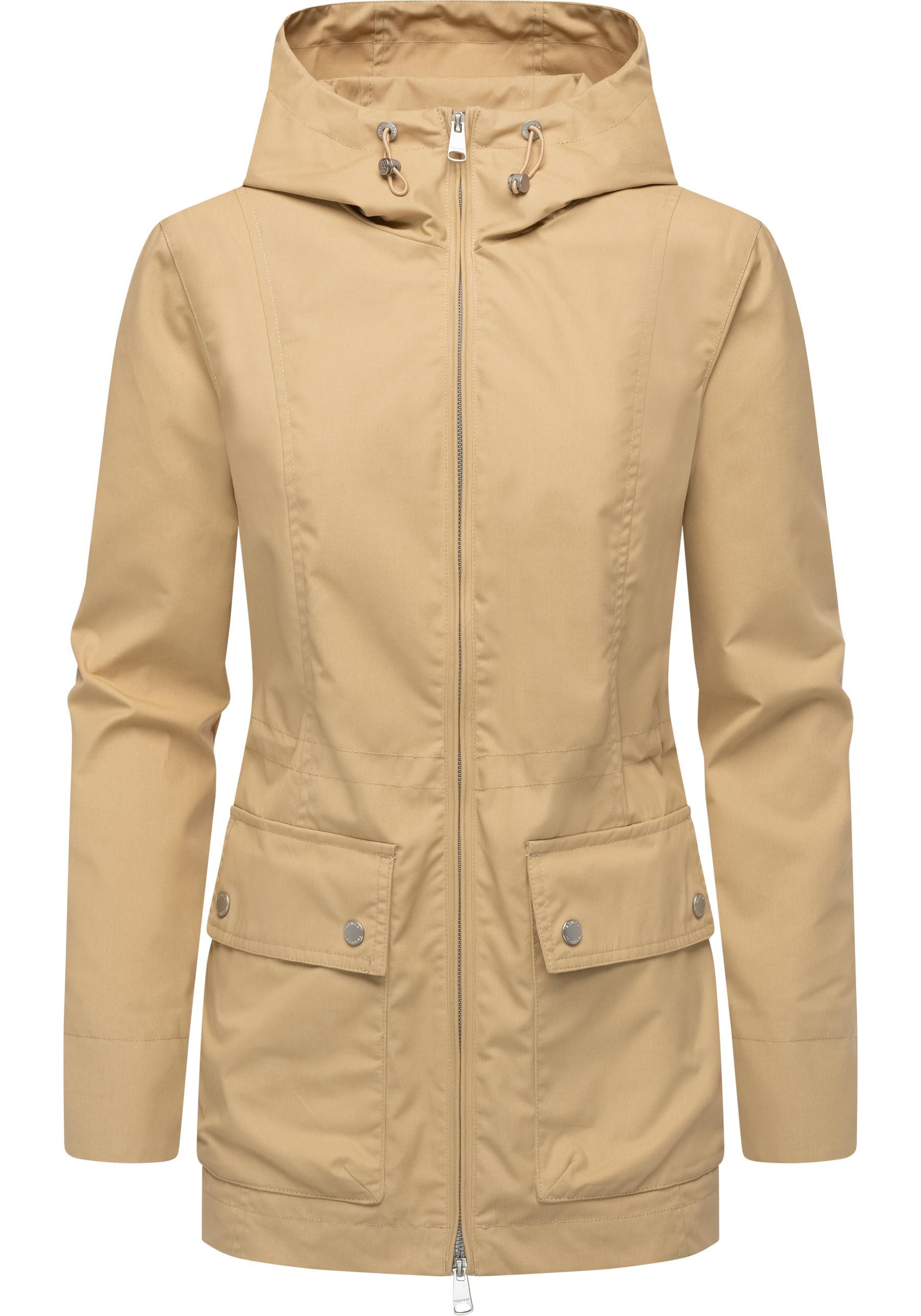 Ragwear Outdoorjacke Monadetta A Leichte Kapuzenjacke für die Übergangszeit