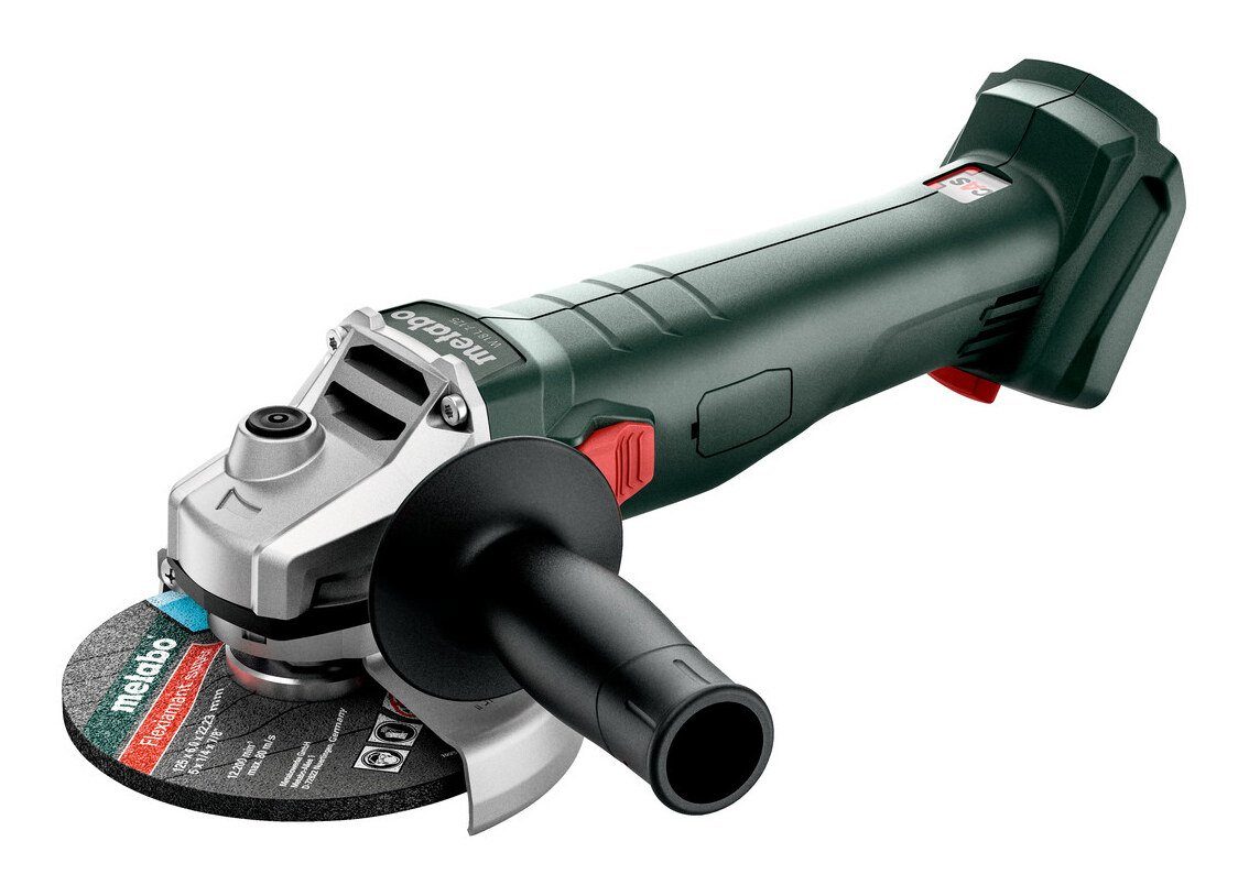 metabo Akku-Winkelschleifer W 18 7-125, max. 8500 U/min, Ohne Akku günstig online kaufen