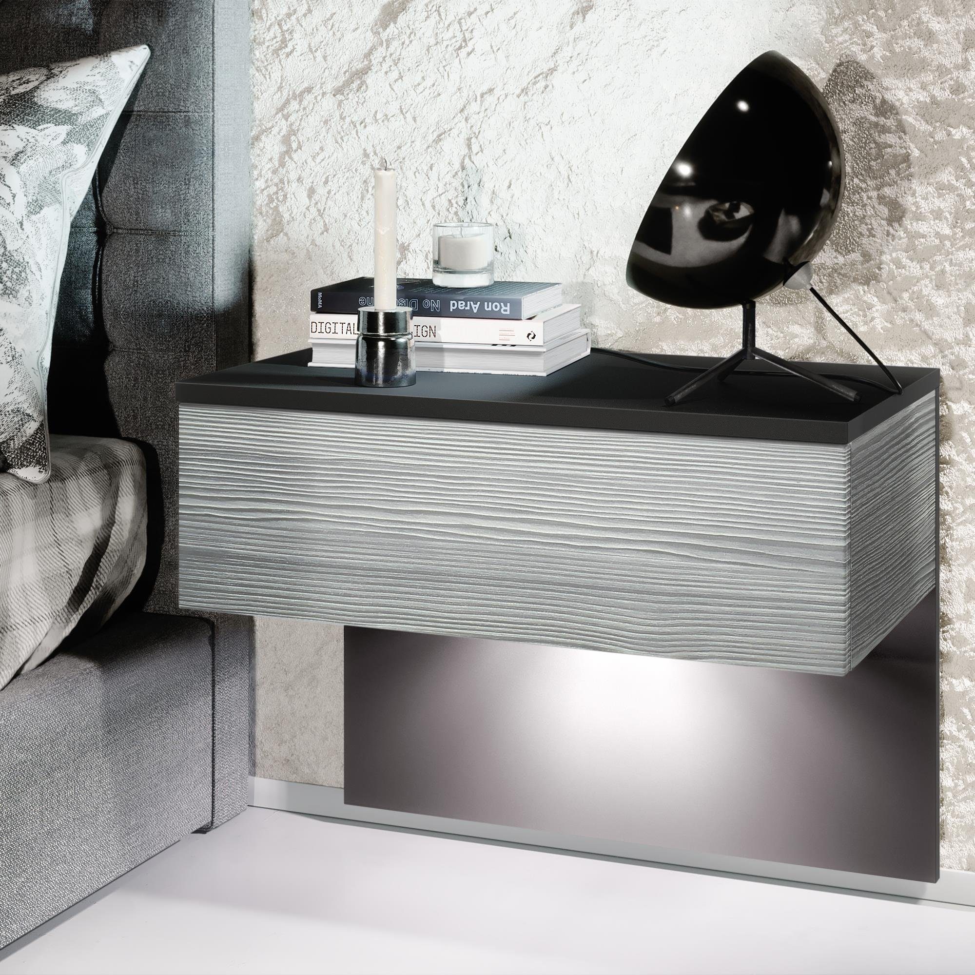 Vladon Nachttisch Sleep (Nachttischschrank, mit Schublade zur Wandmontage), günstig online kaufen