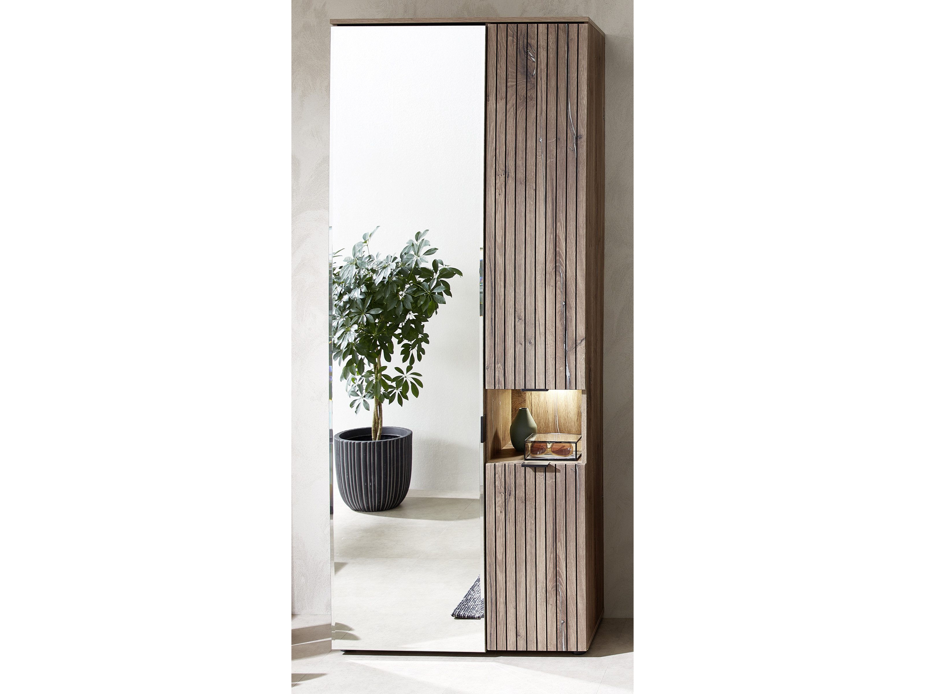 freiraum Garderobenschrank Lydias 82 x 204 x 38 cm (B/H/T)