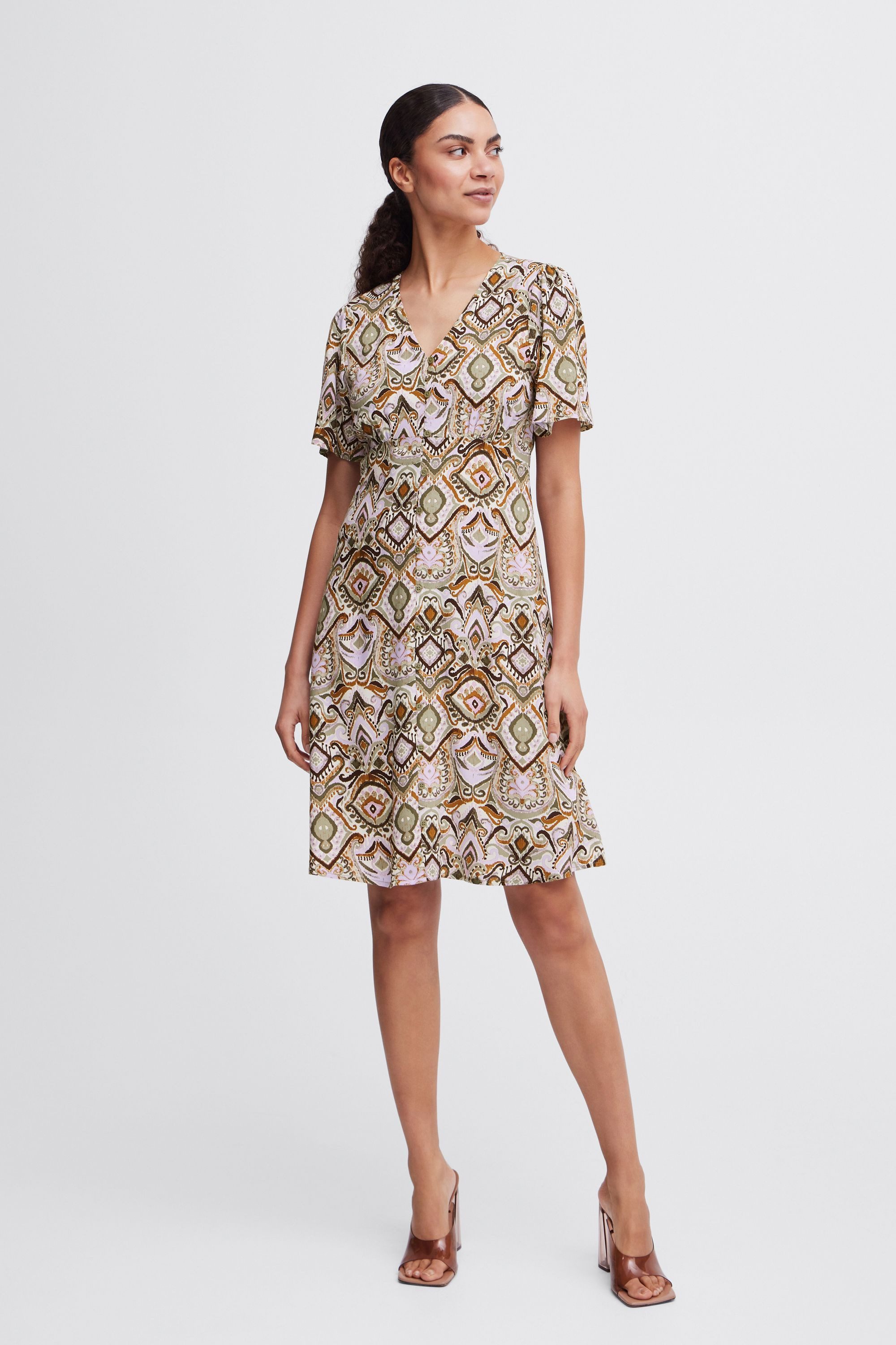b.young Blusenkleid BYMMMJOELLA SHORT VNECK DRESS günstig online kaufen